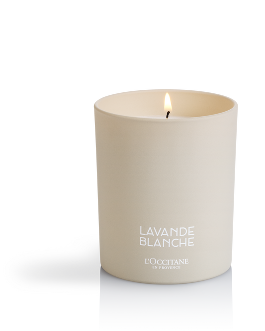White Lavender Candle 180GR