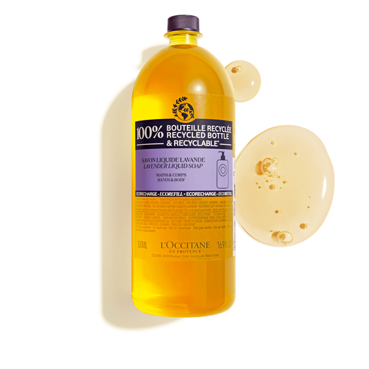 Shea Lavendel Flüssigseife Nachfüllpackung