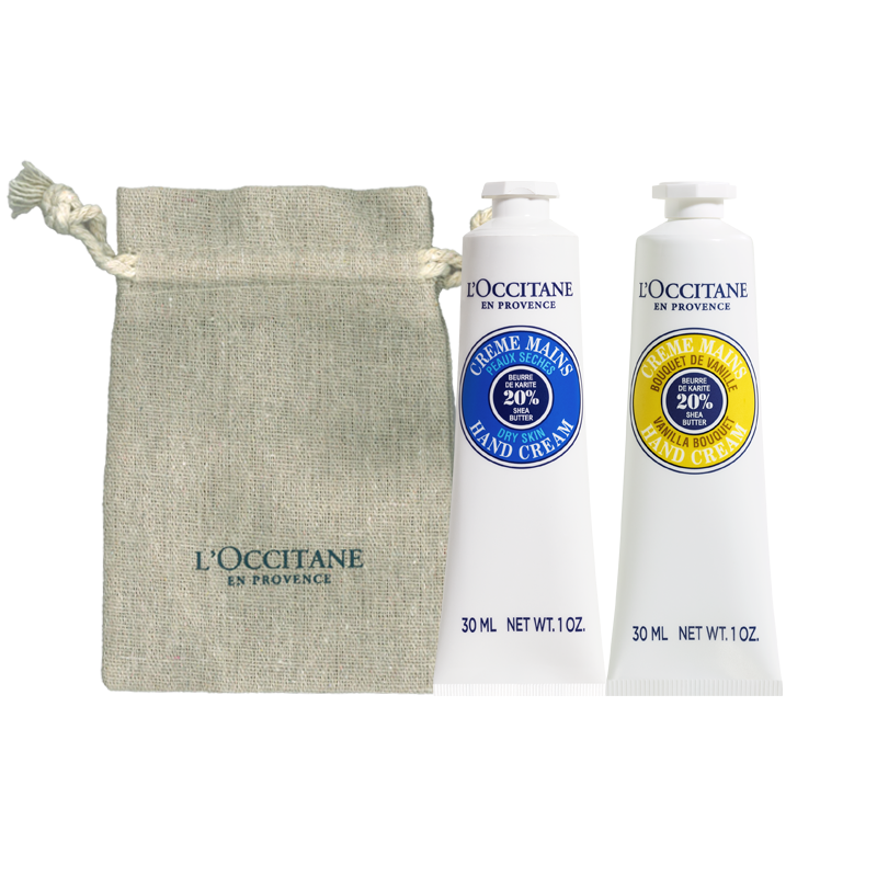 Handcremeduo Shea Vanille