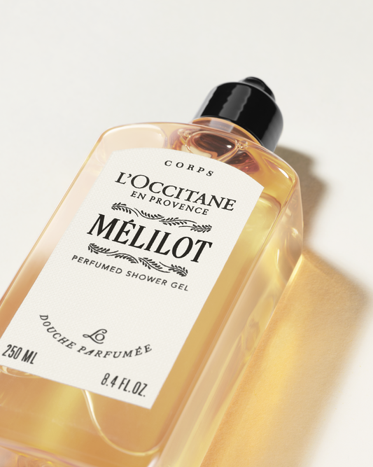 Mélilot perfumed shower gel