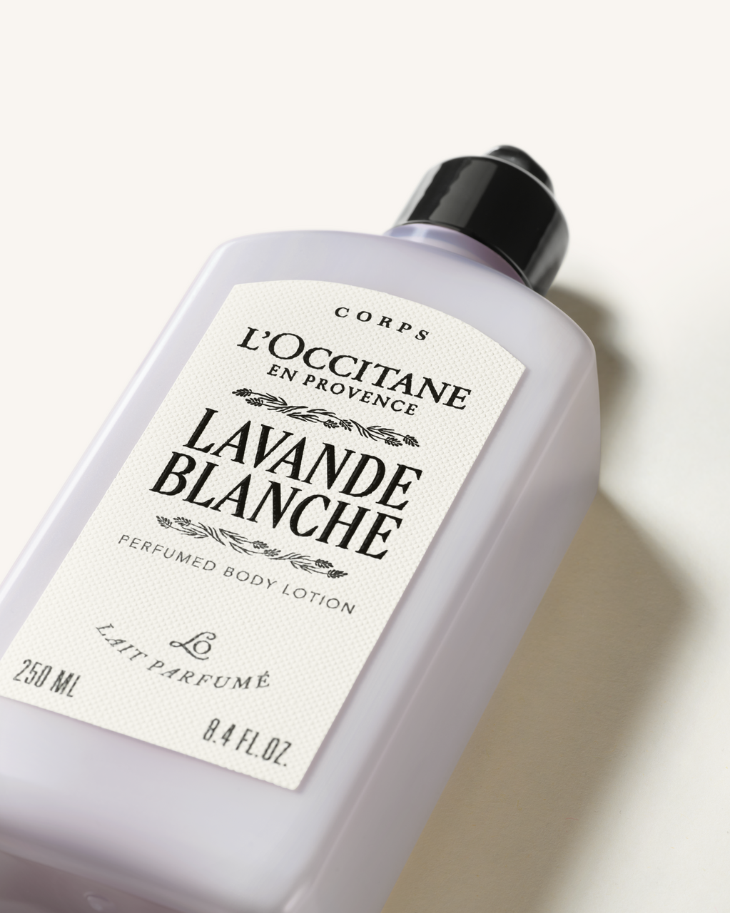 Lavande Blanche perfumed body lotion