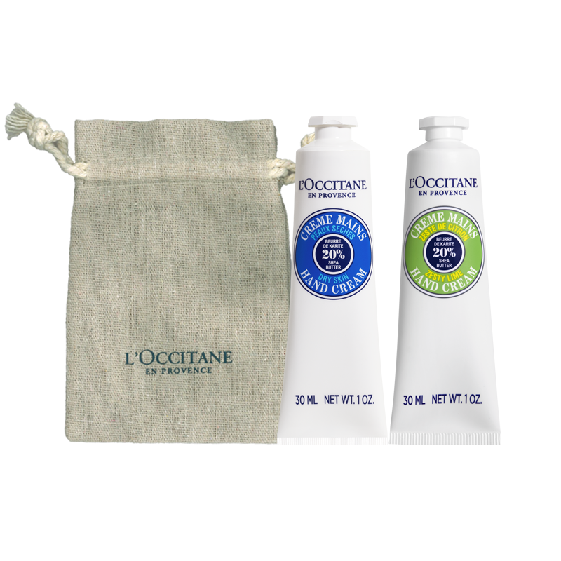 Handcremeduo Shea Limette