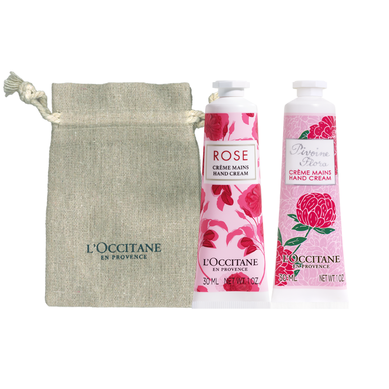Handcremeduo Rose & Pfingstrose