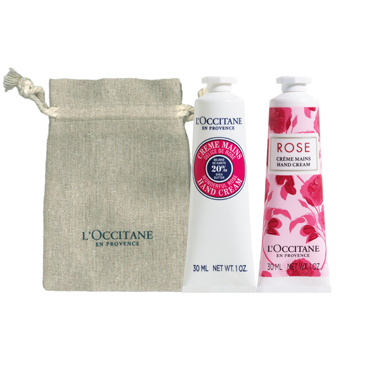 Handcremeduo Shea Rose