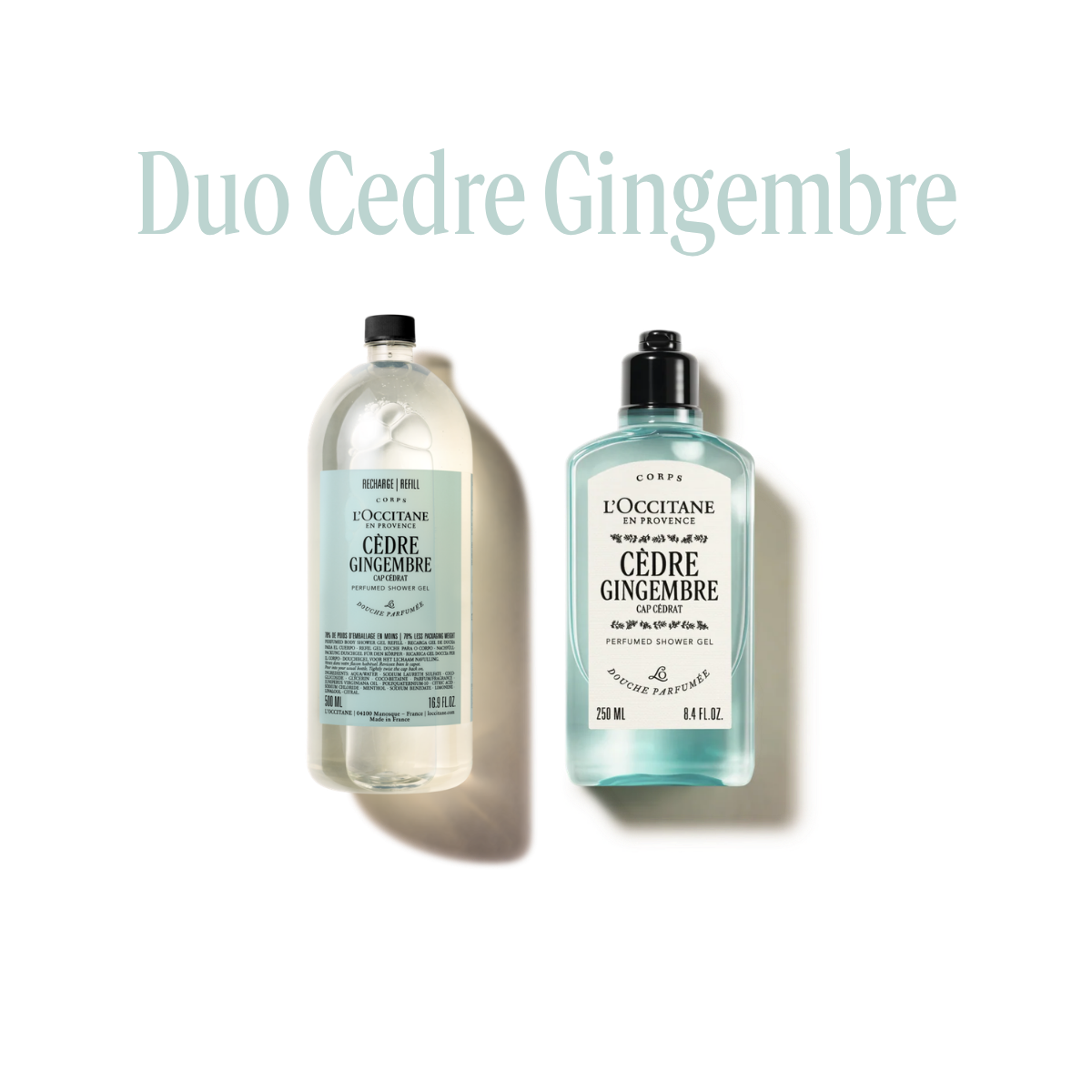 Duo Duschgel Cedre Gingembre - Image 1