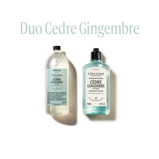 Duo Duschgel Cedre Gingembre