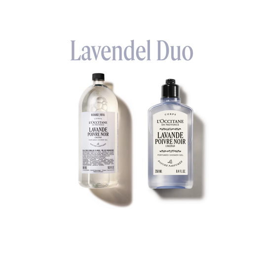 Duo Duschgel Lavande Poivre Noir