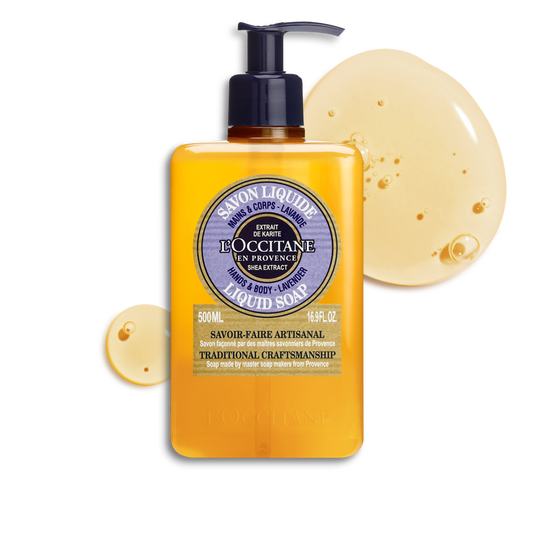 Shea Lavendel Flüssigseife